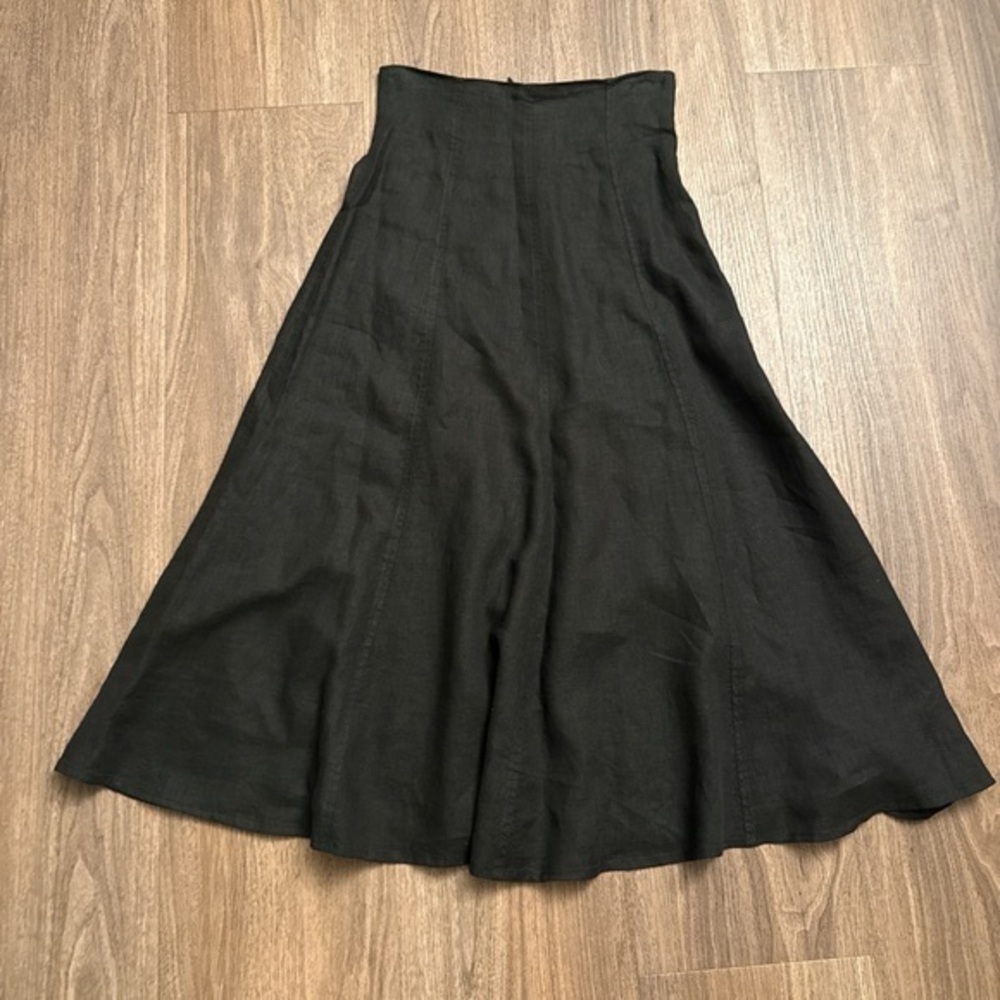 Ivan grundahl Black Flared Midi Skirt - Women
100% linen size 36